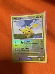 Pikachu 70/100 Reverse Holo Platinum Promo - Majestic Dawn - Pokémon TCG Lp