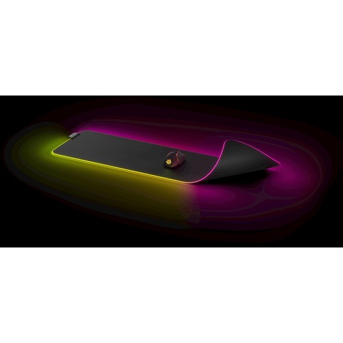 SteelSeries QCK PRISM CLOTH, Gaming-Mauspad, schwarz - Bild 6 von 8