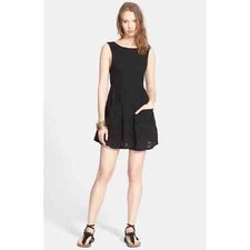 NWT Free People Sleeveless Lace Cutout MiniDress M