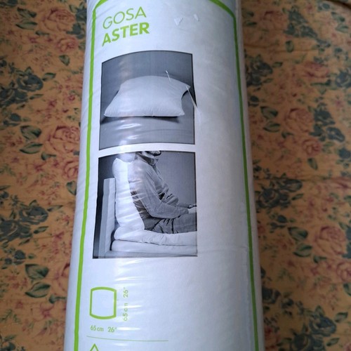 Almohada de cama cuadrada Ikea Gosa Aster 26" nueva en paquete - Imagen 2 de 4