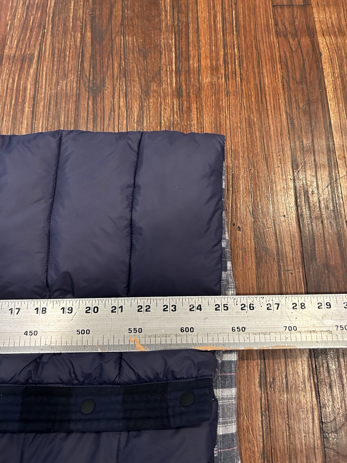 Kith Charlton Plaid Patchwork Puffer Reversible Q… - image 12