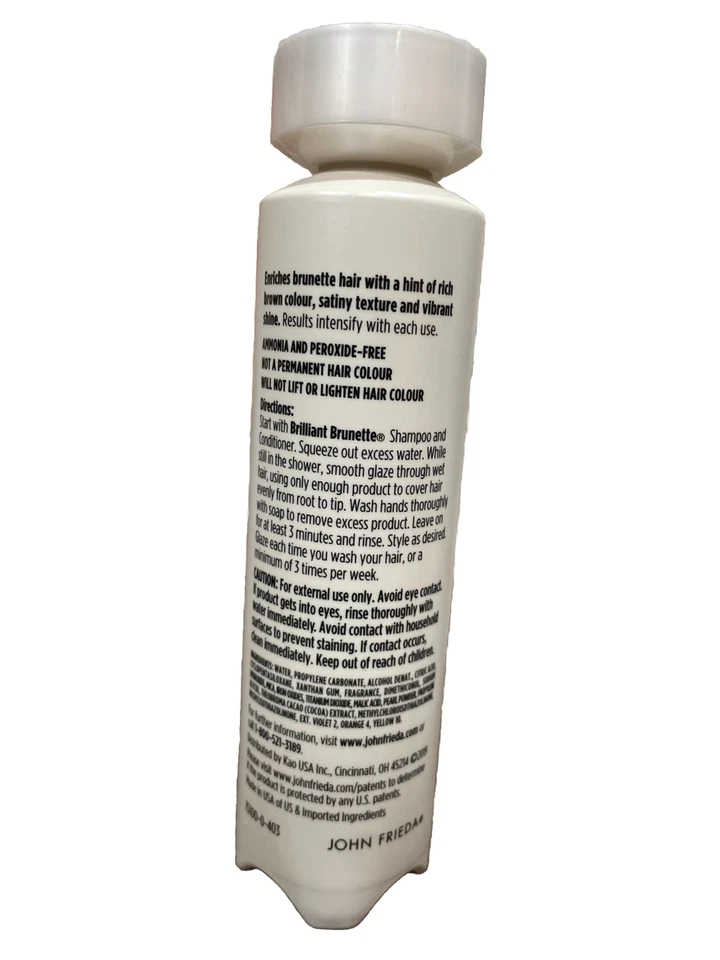 Esmalte luminoso morena brillante John Frieda, esmalte que mejora el color, diseñado Foto 4 de 4