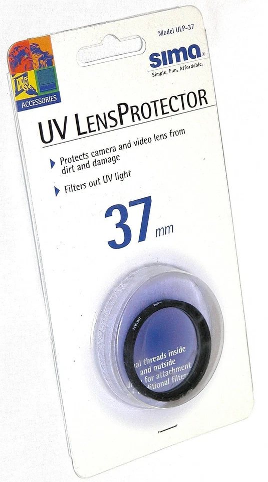 30mm UV Lens Protector Safety Filter Guard Glass Japan Coated 30 mm 30UV Sima Ci - Image 2 of 2