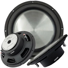 Clarion WF3030D 1000W Max 12" Dual 4Ohm Voice Coil Shallow-Mount Subwoofer 