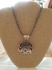 RONNIE WILLIE Hand Sculpted Silver Amethyst Blooming Flower Pendant — photo 2
