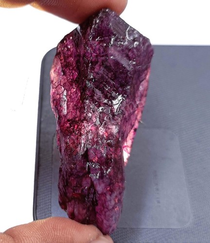 220.00 Ct Natural Purple Alexandrite Rough DYED EGL Certified Loose Gemstone N23 - Picture 3 of 9