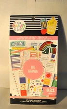 THE HAPPY PLANNER TEACHER 821 PIECE BIG STICKER SHEETS