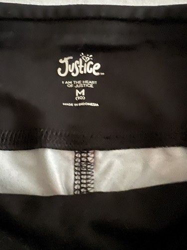 Justice Girls Size Medium Christmas Emoji Leggings - Picture 2 of 2