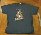 Indiana Jones Penguin It Belongs In A Museum 80s Movie Funny Unisex T-Shirt XL