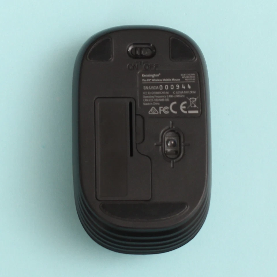 Kensington Pro Fit Wireless Mobile Computer Mouse (Black) - Image 3 of 4