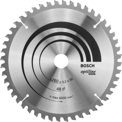 New Genuine Bosch 2608641202 Optiline Wood Circular Saw Blade