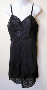 vintage black vanity fair full slip size 34 ebay vanity fair slip size chart