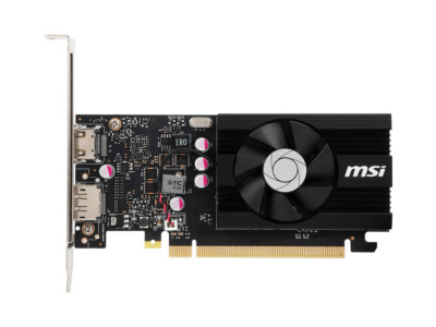 MSI GeForce GT 1030 4GB GDDR4 PCI Express 3.0 x16 (uses x4) ATX Video Card GT 10