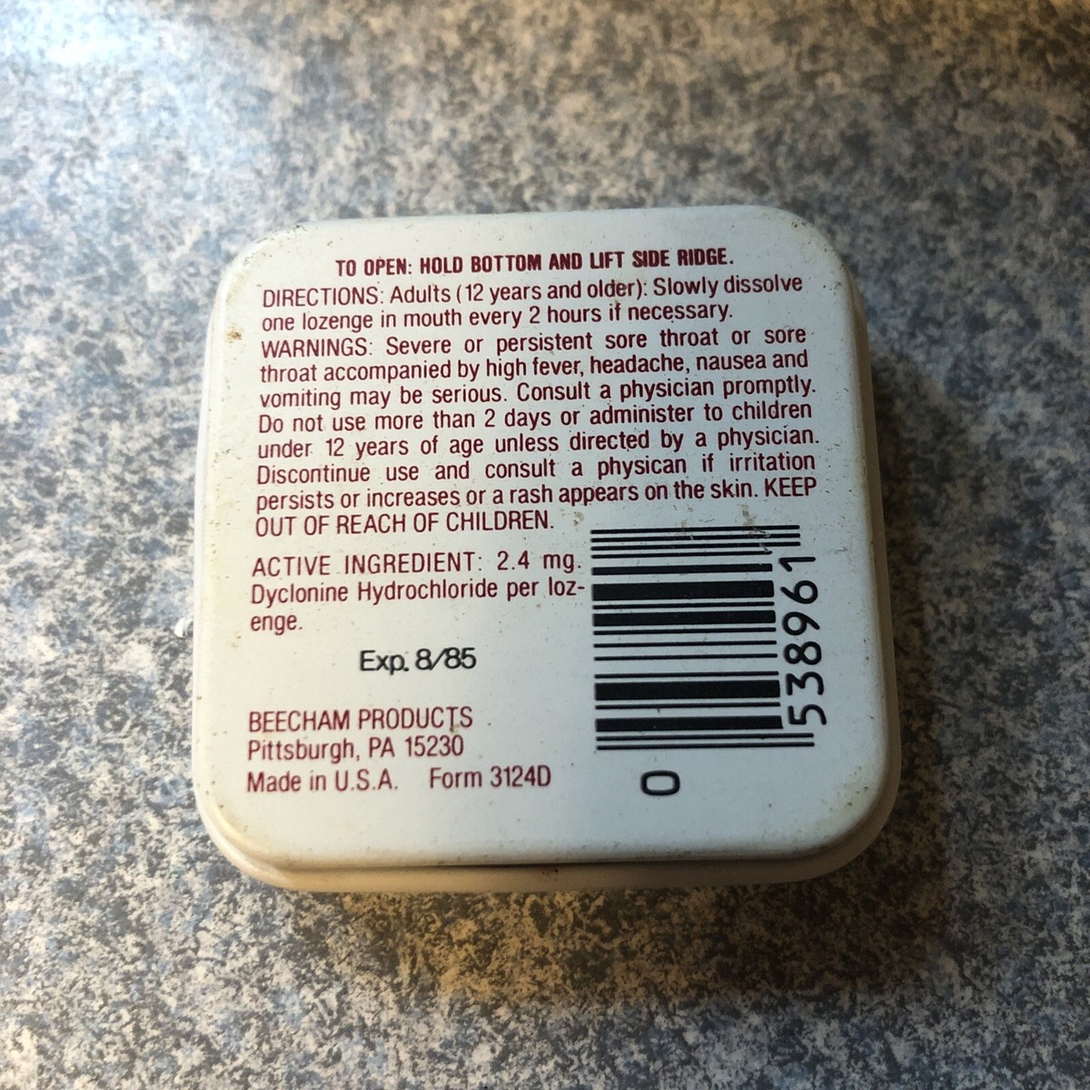 I*l様 SORE THROAT 3枚セット Sore Throat Lozenges | Medline