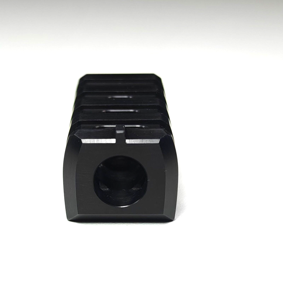 Muzzle Brake Compensator 1/2x28 TPI, For 9 mm Glock, fit other 9 mm ...