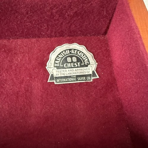 VTG 1940 Holmes & Edwards Youth Inlaid Silverplate 52 Pc Flatware w/ Case Box - Picture 11 of 24