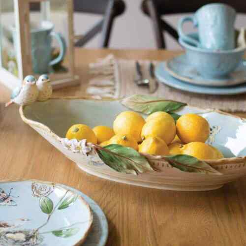Toulouse 23" Earthenware Serving Bowl 128 fl oz Assorted Colors NEW