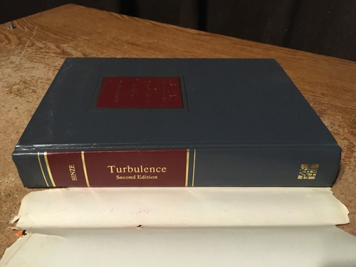 TURBULENCE BY J. O. HINZE SECOND EDITION 1975 / WRONGWAY052 - Foto 8 di 10