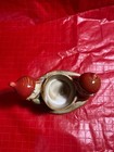 Yankee Candle Kids w/ Snowball Ceramic Tea Light Candle Holder Christmas Holiday — photo 5