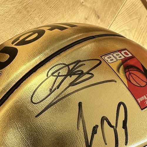 Dirk Nowitzki Loa Signed 2008 Germany Autograph Ball Basketball NBA Jersey Kobe - Picture 3 of 10