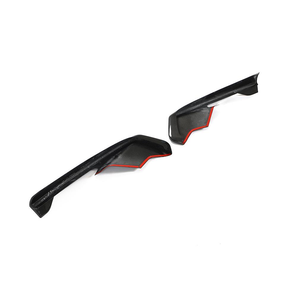 Fits McLaren 570 570S 570GT 2015-20 Dry Carbon Front Bumper Splitters Lip Aprons