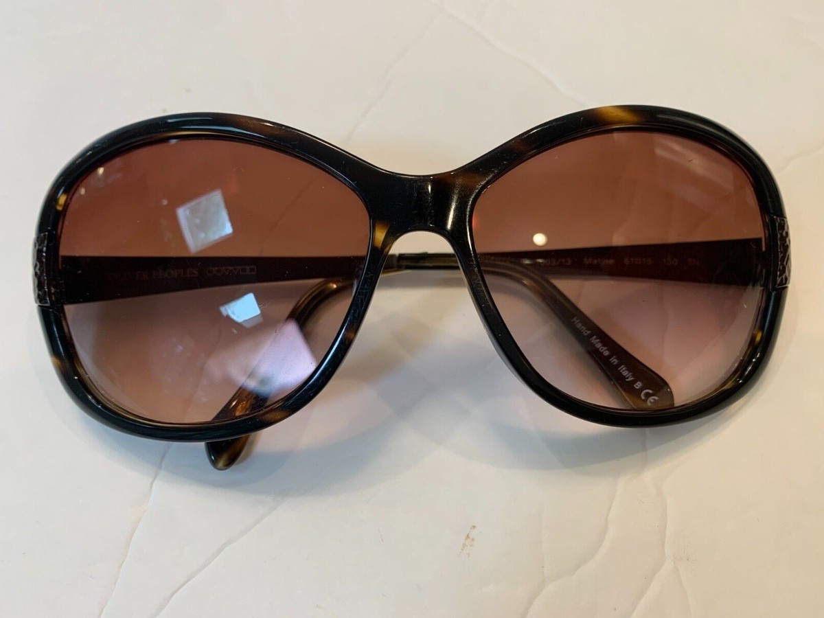 Oliver Peoples Matine OV5158-S Black Oversized Designer Sunglasses Italy Oliver Peoples Matine OV 5158-S Sunglasses 1003/13 Oversized  main image 2