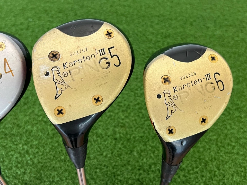 Ping Golf KARSTEN III Fairway Wood Set 3 4 5 6 Left Handed Steel ZZ LITE Classic - Image 3 of 4