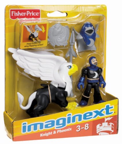 Imaginext Castle Friends Knight And Phoenix New Sealed - Picture 4 of 5