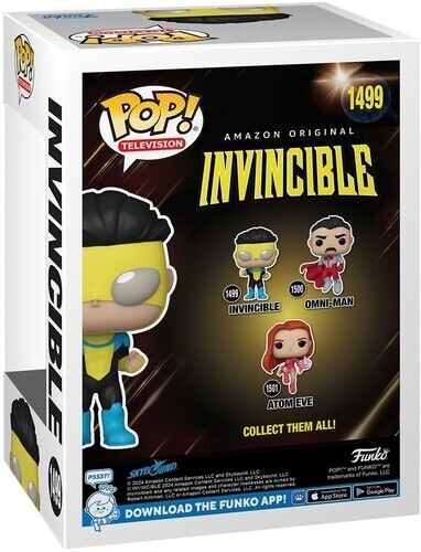 WB FUNKO POP! TELEVISION: Invincible - Invincible (Vinyl Figure) - Picture 2 of 3