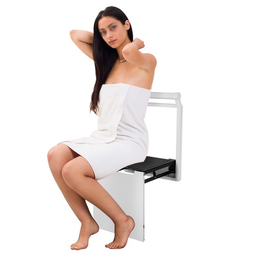 Sedile Doccia Pieghevole Moderno Sedile Doccia Pieghevole a Parete, Sedia Bagno Doccia Nuovo - Foto 18 di 20