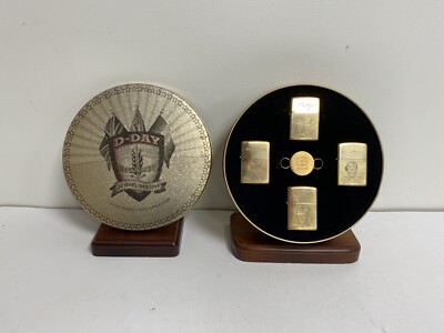 Zippo D-Day Normandy 50 Years Allied Heroes Collector