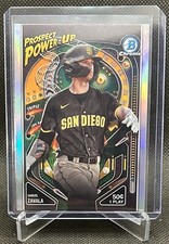 2024 Bowman Chrome Samuel Zavala Prospect Power-Up Refractor White Sox Padres