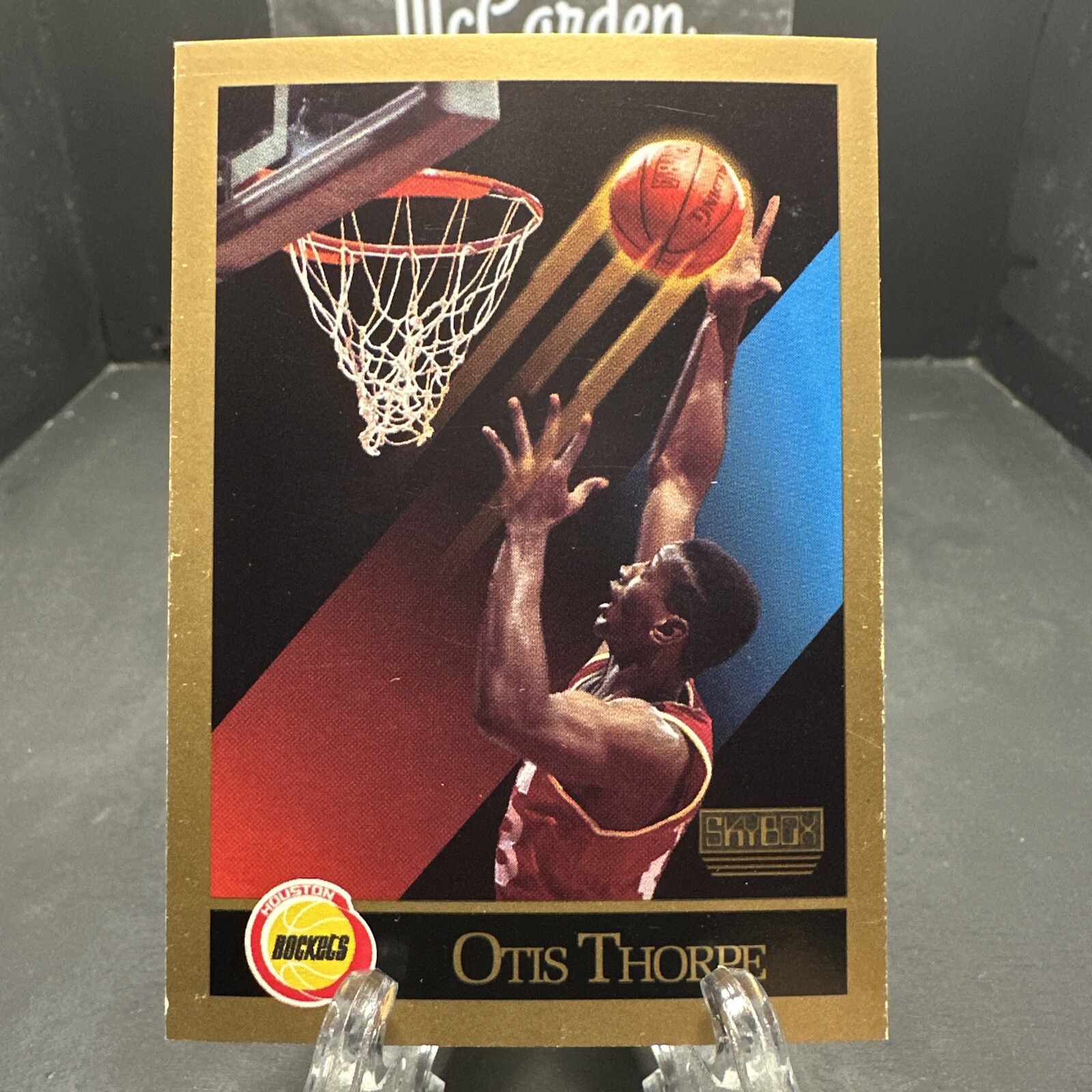 1990-91 SkyBox Otis Thorpe #112 Houston Rockets
