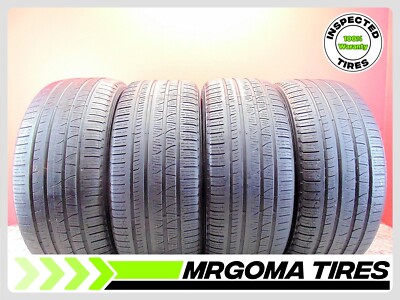 4 PIRELLI SCORPION VERDE A/S MO 275/50/20 USED TIRES 6.9/32AVG MERCEDES 2755020
