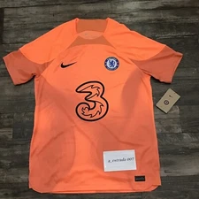 Nike Dri-Fit Soccer Jersey Chelsea FC 2022/23 Stadium Goalkeeper Medium NWT