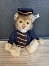 Vintage Steiff Golden Age of the Circus Band Lion With Tags Attached 6  