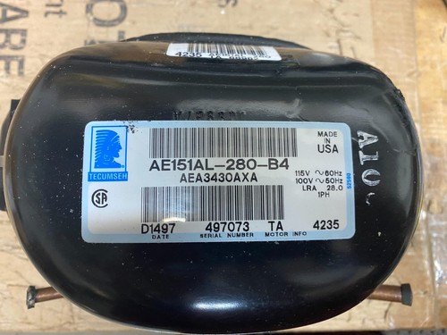 COMPRESSEUR TECUMSEH AE151AL-280-B4 NEUF ANCIEN STOCK