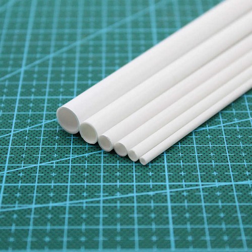 ABS Rundrohre für Heimwerkermodelle/Architekturmodellmaterialien Ø:3mm-10mm - Bild 6 von 12