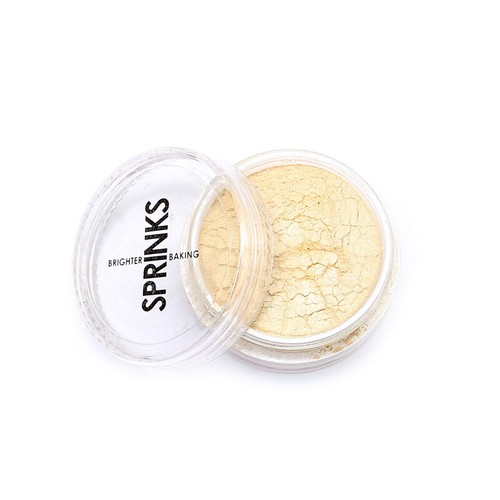 CHAMPAGNE Sprinks Lustre Dust 10ml Cupcake Cake Decorating Fondant Buttercream - Picture 2 of 3