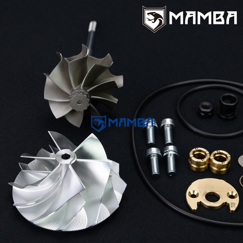 9-6 Heavy Duty Turbo CW + TW + Kit de reparación /17~ Audi TT RS 2.5L 18559700021 550HP - Imagen 5 de 10