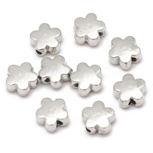 200 Stck. Runde Zwischenring Metall Perlen 6 mm Tibetisch Silber Lose Perlen Schmuck Herstellung - Bild 27 von 45