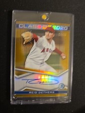 2020 Bowman Draft - Class of 2020 Autographs Gold Refractor #C20A-RD Reid...