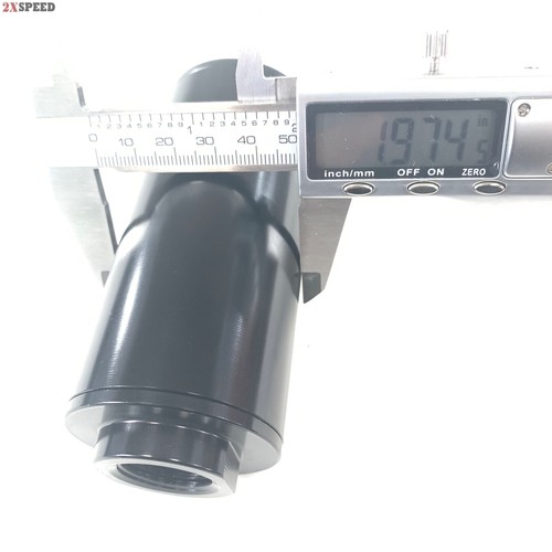 40 Micron FILTRO DE COMBUSTIBLE EN LÍNEA Y MONTAJE AN6 AN8 AN10 UNIVERSAL ALTO FLUJO TURBO - Imagen 4 de 9