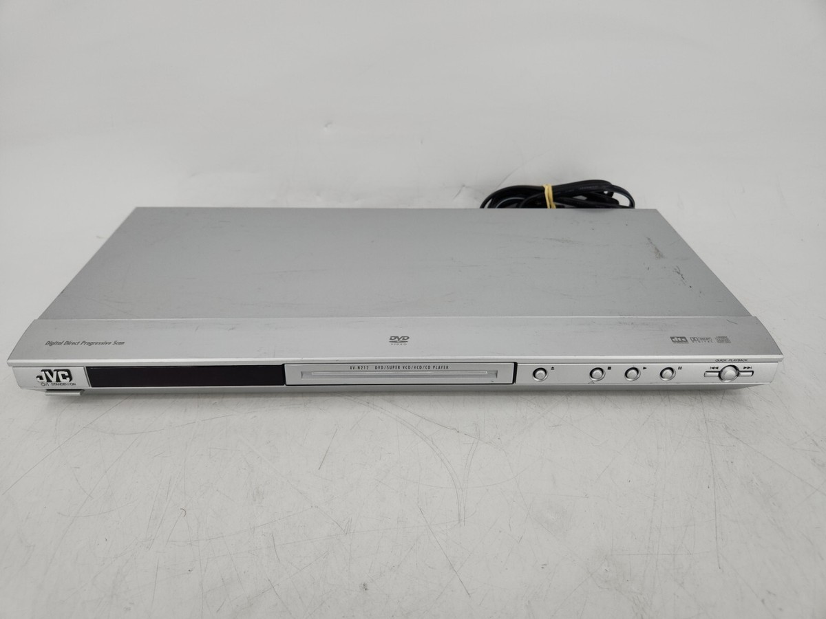 JVC XV-N212S Digital Direct Progressive Scan DVD/Super VCD/VCD/CD