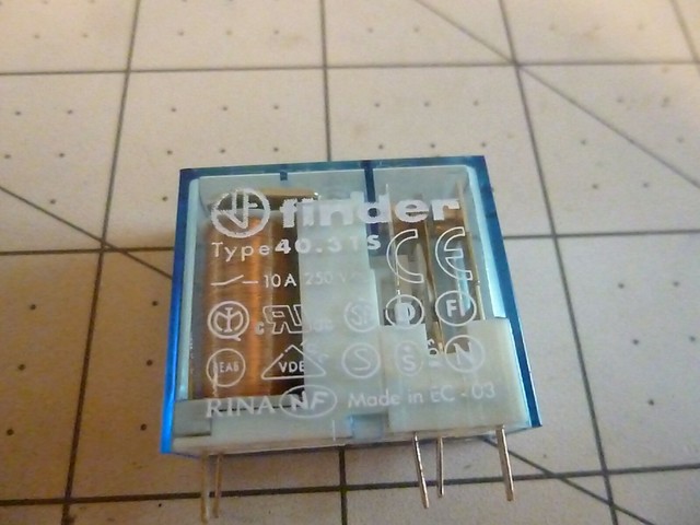 FINDER TYPE 40.51 Relay 12VDC 10A 250V 5pin Brand New!