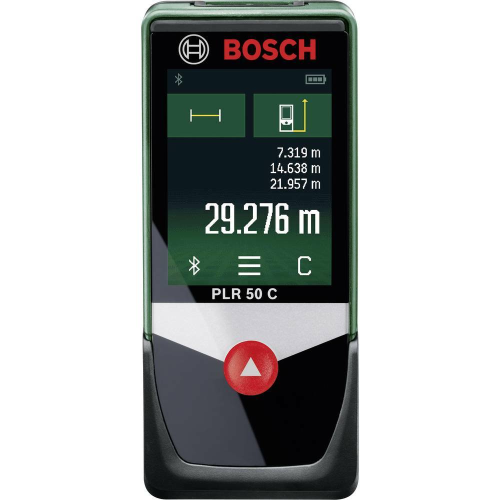 Bosch Home and Garden PLR 50 C Laser-Entfernungsmesser Touchscreen, Blautooth, Bosch Home and Garden PLR 50 C Laser-Entfernungsmesser Touchscreen, Blautooth,