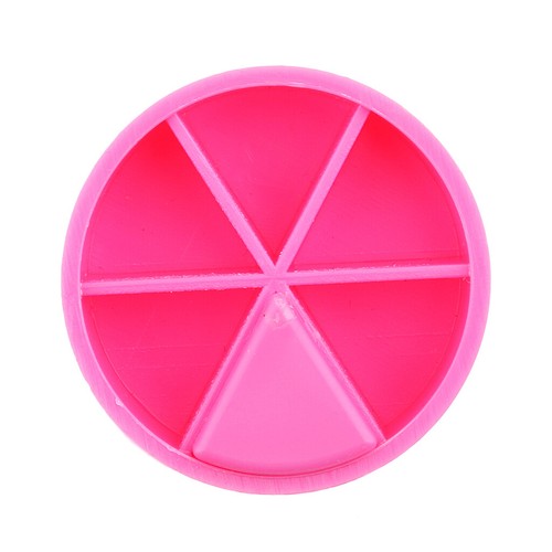 Pack of 42 Trivial Pursuit Game Pieces Pie Wedges for Math Fractions - Picture 4 of 9