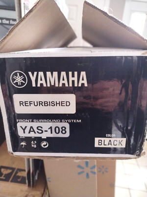 Yamaha YAS-108 5.0 Channel HDMI Indoor Speaker - Black for