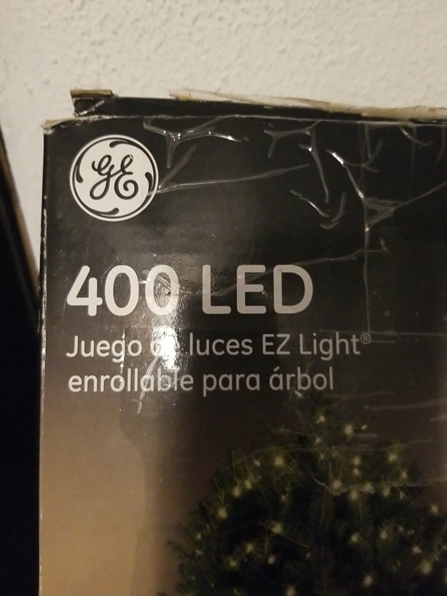 GE StayBright Warm White 400 LED Christmas Tree Wrap Net Lights