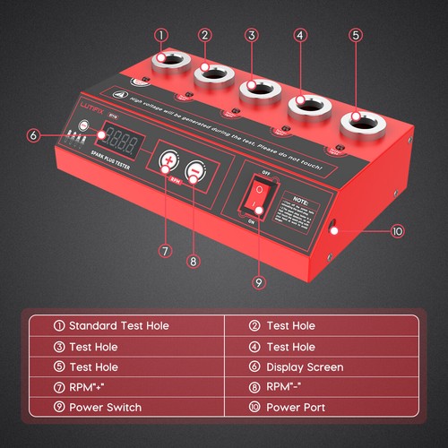 Tester candele auto 12 V tester candele auto tester radio analizzatore - Foto 14 di 15